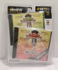 Memorex Latin Explosion Karaoke I  II - 2 CD-Set NEW SEALED FREE SHIPPING