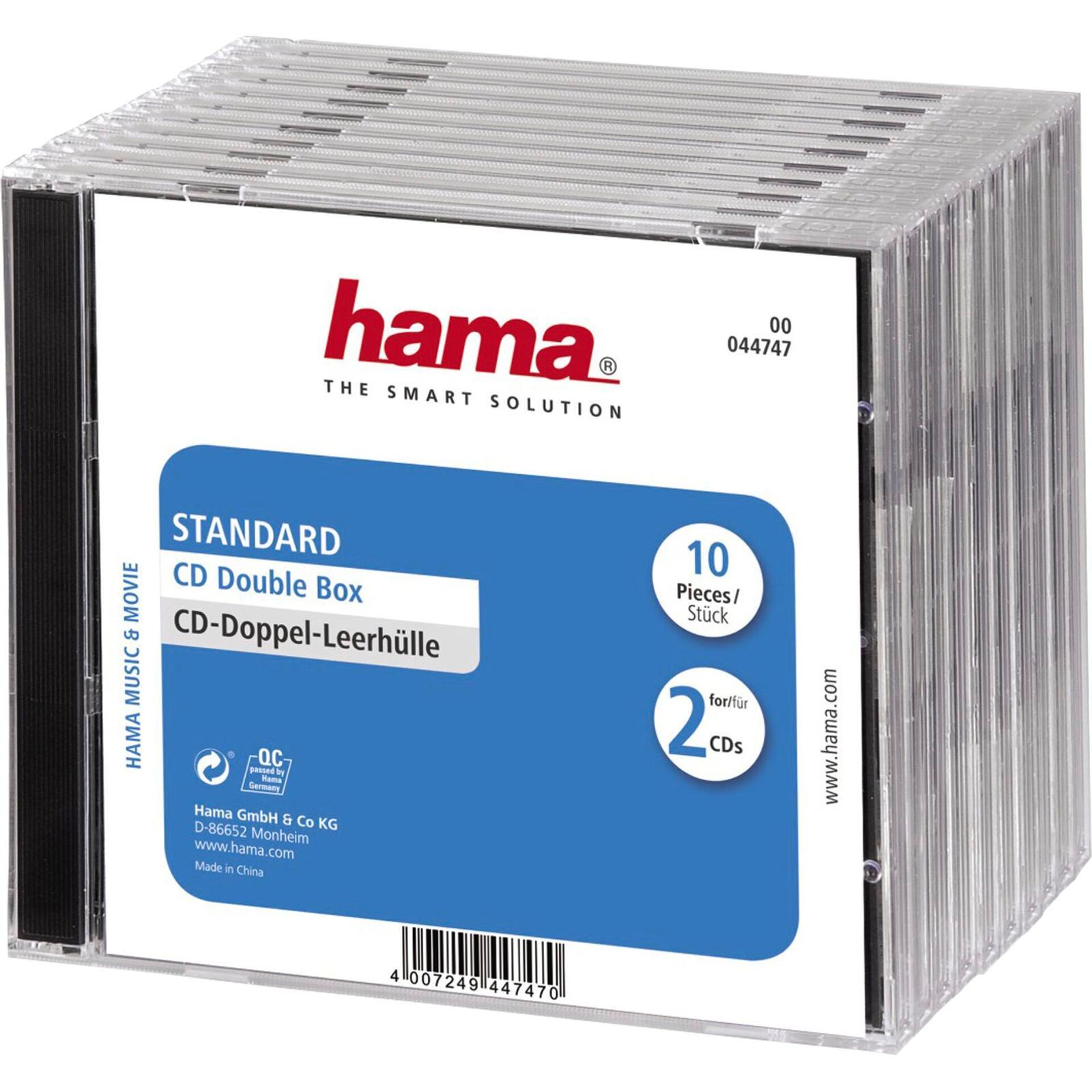 Hama 44747 Cd-double-box 10er LeerhÃ¼lle online kaufen | eBay 