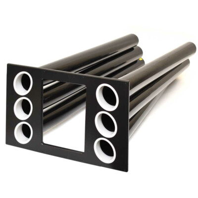 Boat Rod Holder 6209975 40 1/2 Inch 6-Tube Starboard Black