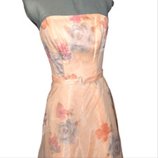 vintage Bayli designs floral print dress cottagecore