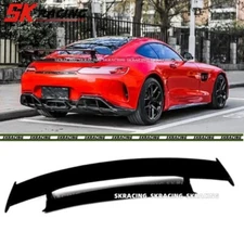 Fits Mercedes Benz GT GTS 2016-2019 Glossy Black GT Wing Rear Spoiler GTR Style