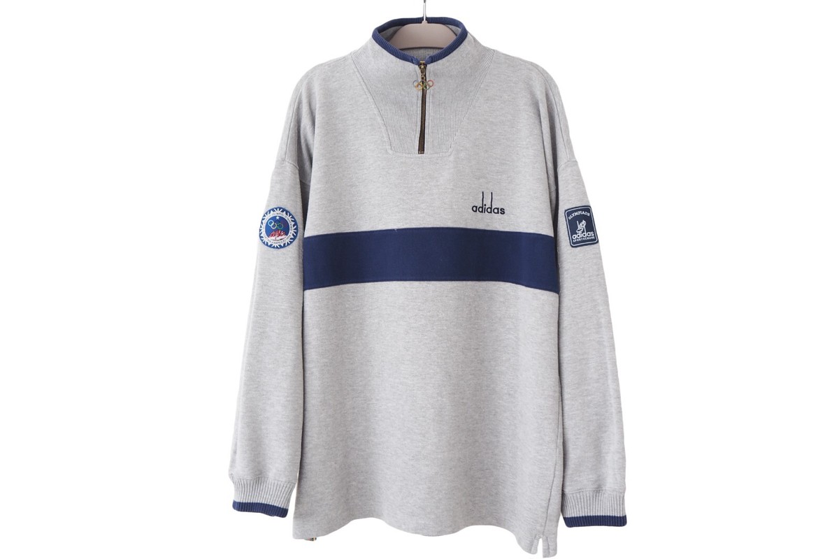 Vintage ADIDAS Olympic Games Sportschuhe Giochi 1956 Sweatshirt