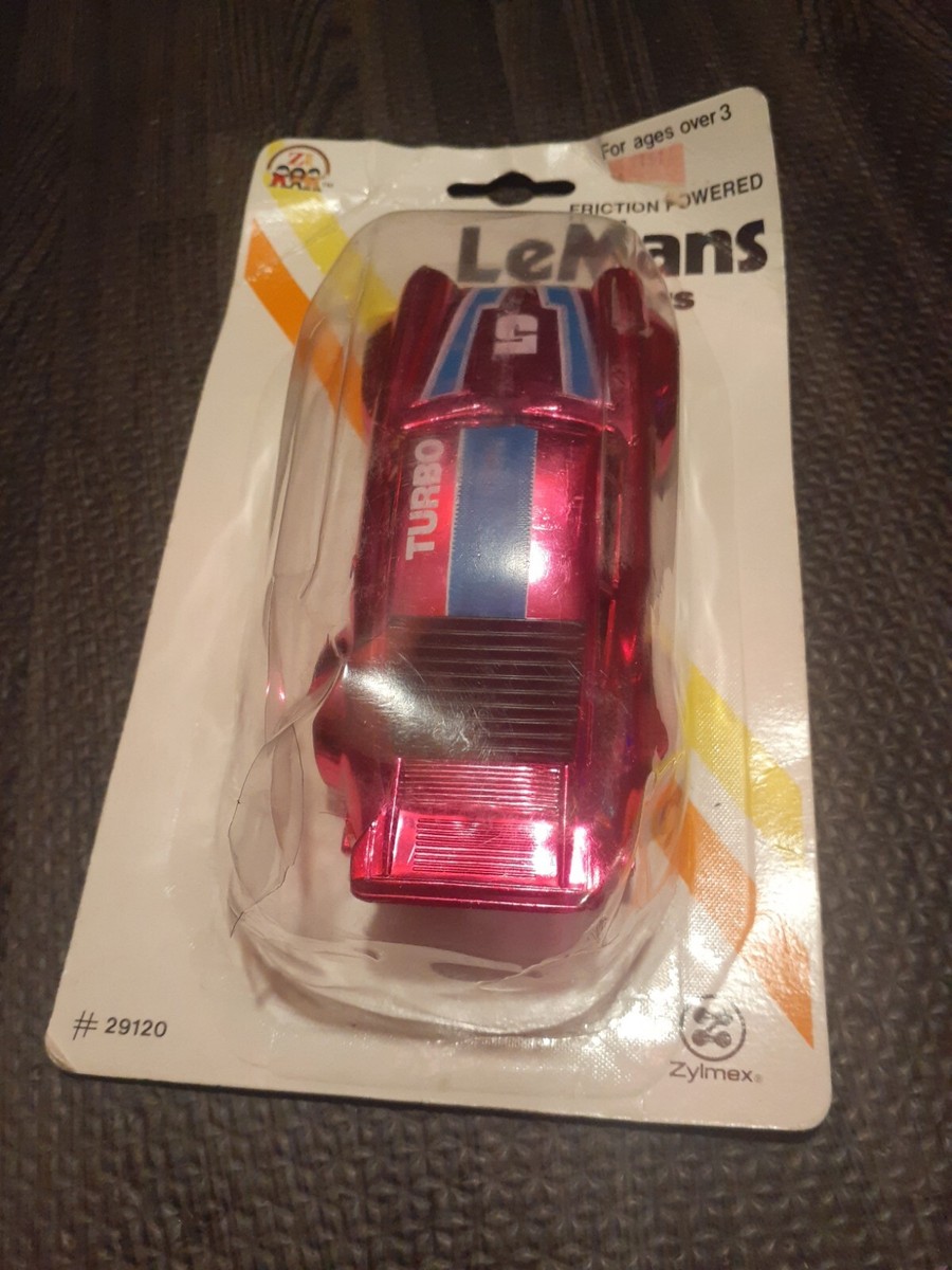 Vintage LaMans Friction Powered Racing Car Zylmex # 29120 From