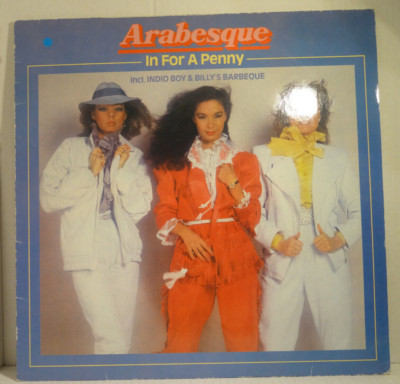 ARABESQUE (Sandra) - In For A Penny  12'' LP Metronome 1981 -nMint-