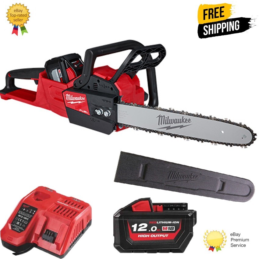 MILWAUKEE BATTERY CHAIN SAW INCLUDING BATTERY & CHARGER M18FCHS-121B 4933464224