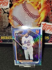 Edward Lantigua 2024 Bowman Chrome Mega Baseball Mojo Refractor 1st #BCP-246