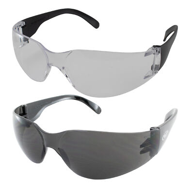 Two Pairs of Global Vision Rider Safety Motorcycle Riding Sunglasses Black