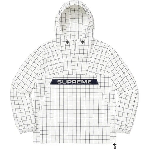 Anorak nylon lourd suprême/blanc XL