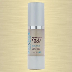 Triple-Peptide EYE SERUM w/ Hyaluronic Acid, Vitamin C - Bags-Dark Circles Cream
