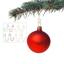 50pcs Christmas Ornament Hooks S Shaped 4 Color 30mm Gadgets to Decorate Baubles