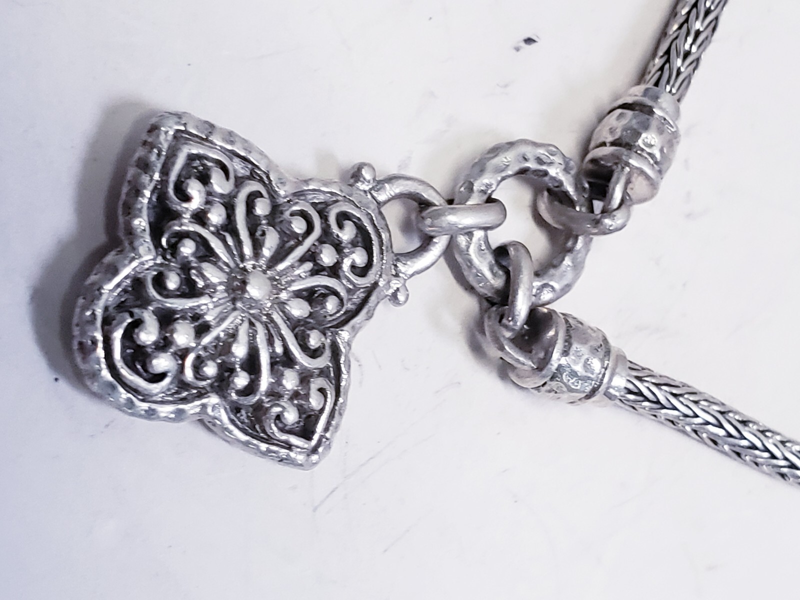 JTV Sterling Silver "Prayer Changes Things" State… - image 3