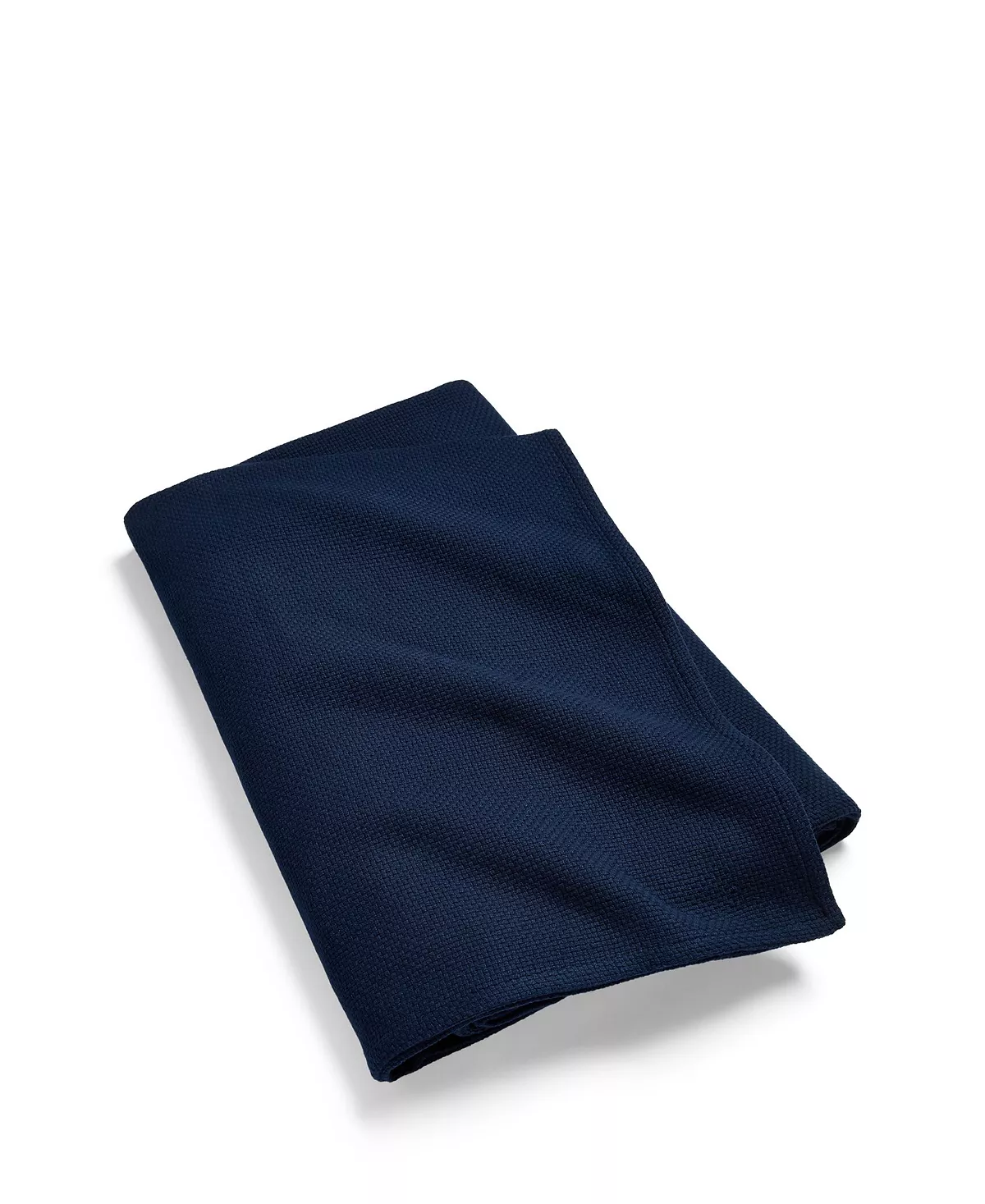 LAUREN RALPH LAUREN King Classic Weave Blanket 300 Navy eBay