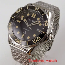 Bliger 41mm Automatic Men Watch NH35A MIYOTA 8215 Movement Sapphire Glass Date