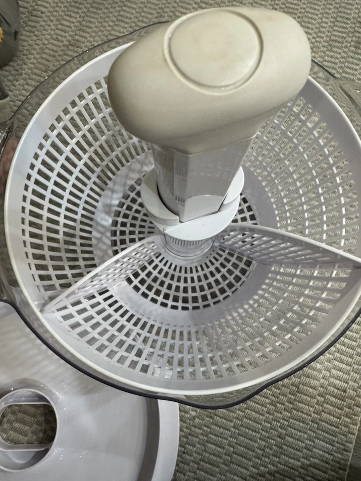 Kitchen Aid Ensalada Spinner Pat Blanco Nº 7.111.546 Excelente Estado Usado Foto 4 de 4