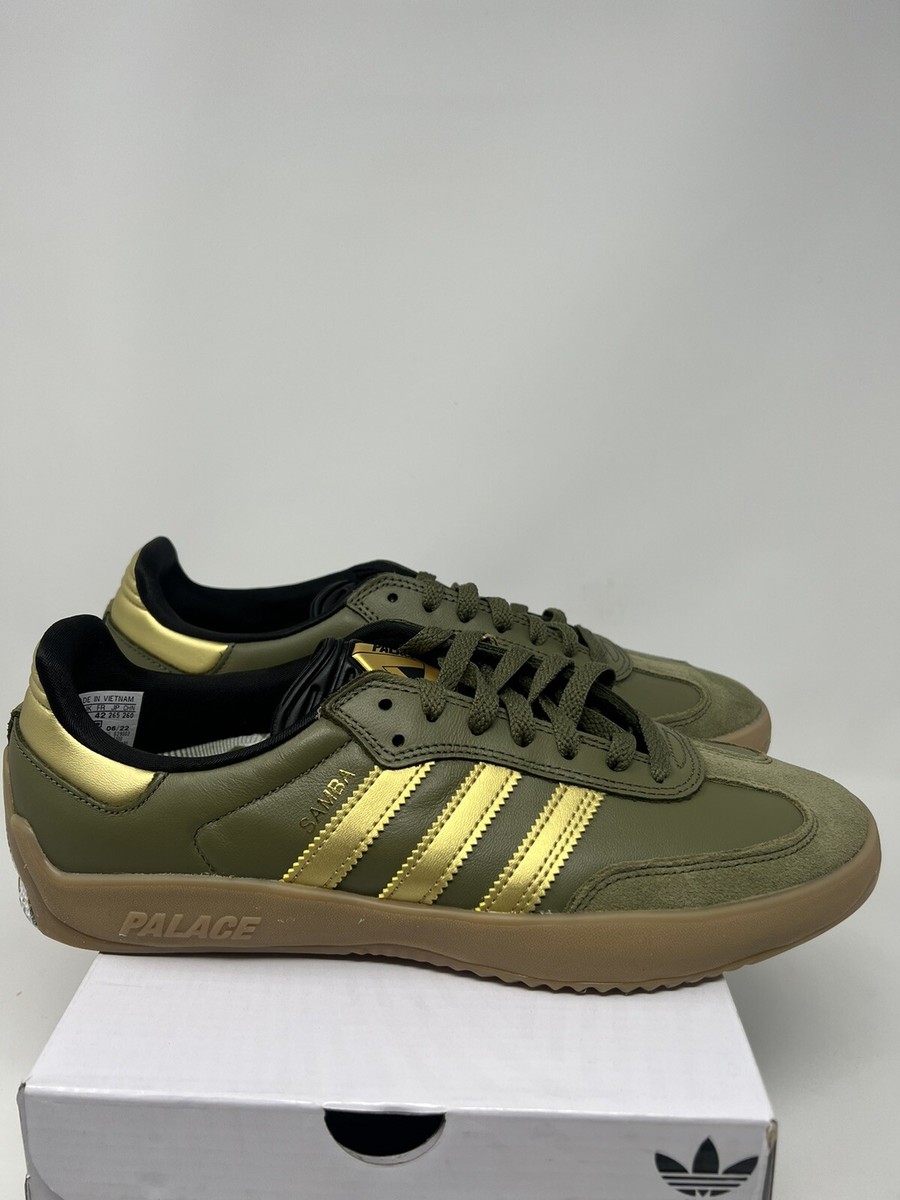 Palace adidas 23SS Puig Samba HQ6100 SNEAKER OLIVE US 10