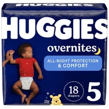 Huggies OverNites Nighttime Baby Diapers ( Choose your size )