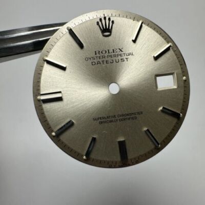 Rolex Datejust 1601 1600 1603 cremeweiß Sigma RAR Zifferblatt