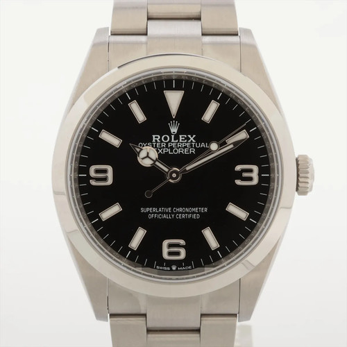 Rolex Oyster Perpetual 124270 36 mm Black Dial