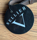 SellierV Pony Martingale Fancy Stitch Chocolate Leather NOS – Quality Tack — photo 2