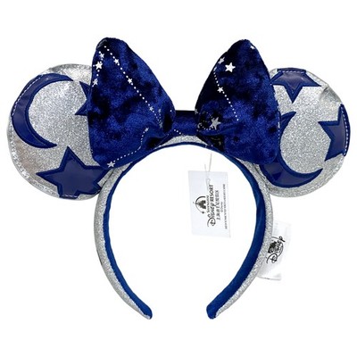 Disney Parks Star & Moon Sorcerer Hat Constellation Minnie Mouse Ear Headband