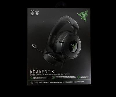 Razer Kraken V4 X Wired Gaming Headset Black