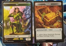 Elf / Schatz - ECL-4 - Token - NM - Deutsch - MTG - Treasure