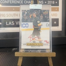 2019-20 Upper Deck Clear Cut Canvas Signatures MARK STONE Red Autograph 11/61