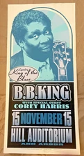 B.B. King: Original 1996  Silk Screen Full Size Poster- Signed by Mark Arminski
