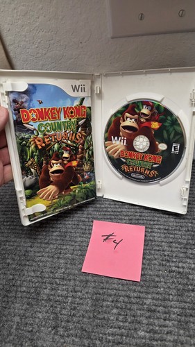 Donkey Kong Country Returns (Nintendo Wii) w/ Manual - Tested Working - Picture 2 of 3