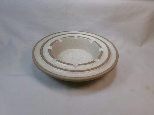 Vintage Haeger 2128 USA Round Pottery Ashtray