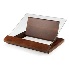 Fabio Viviani Prodigio Cookbook Stand with Tempered Glass, Recipe Stand, Kitchen