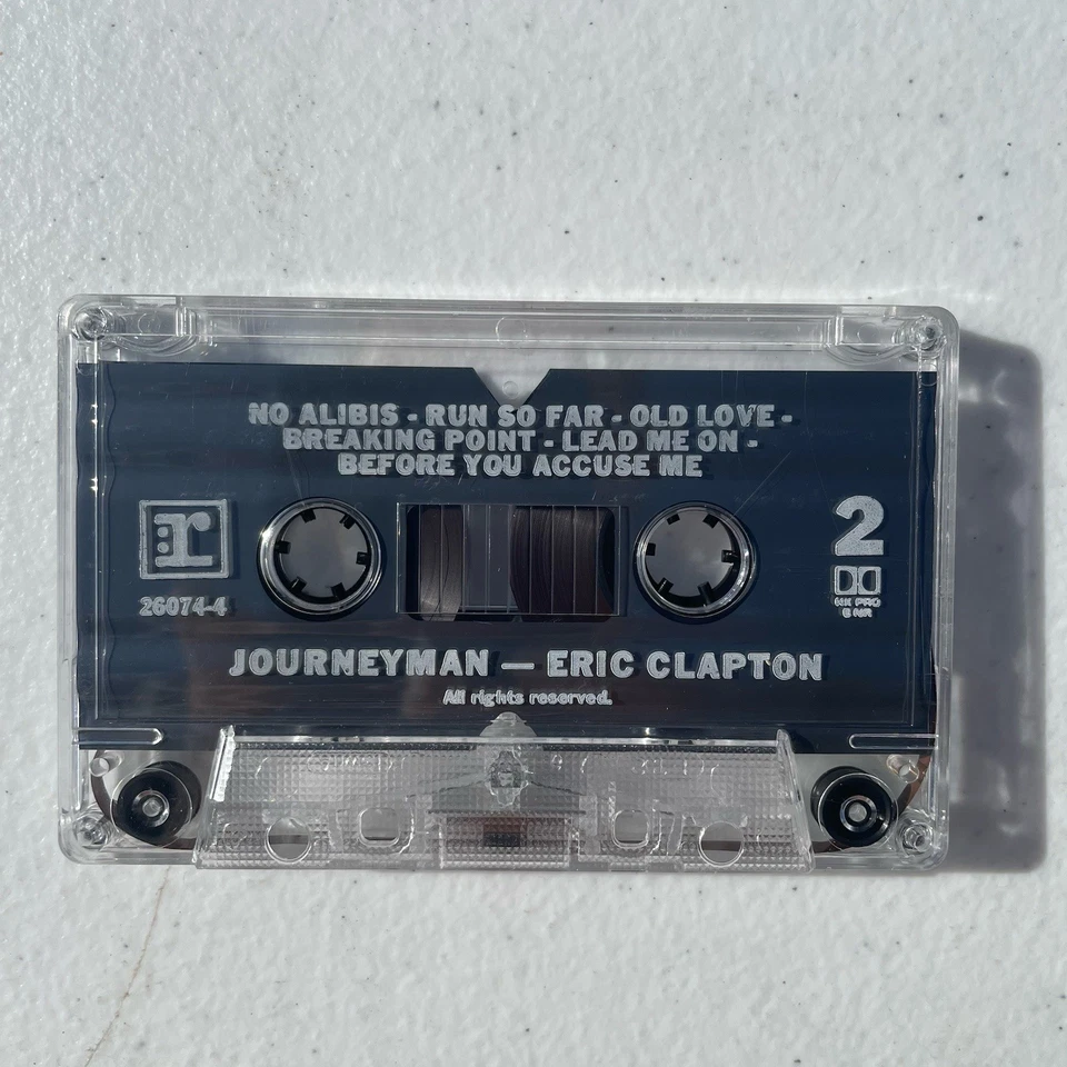 Tape Cassette Eric Clapton  Journeyman 1989 - Image 2 of 4