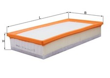 Luftfilter KNECHT LX 1835 Filtereinsatz für 8N3 BORA LEON NEW TT VW GOLF AUDI 1