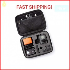 Amazon Basics Small Carrying Case for GoPro And Accessories, 9 x 7 x 2.5 Inches,