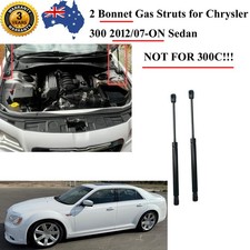 2 Front Bonnet Hood Gas Struts for Chryster 300 Dodge Charger SRT SRT-8 2012-ON