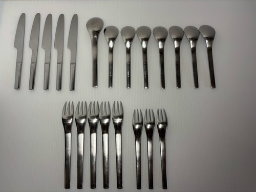 21 - Dansk JHQ Korea ANGLETERRE Stainless flatware pieces - Picture 2 of 12