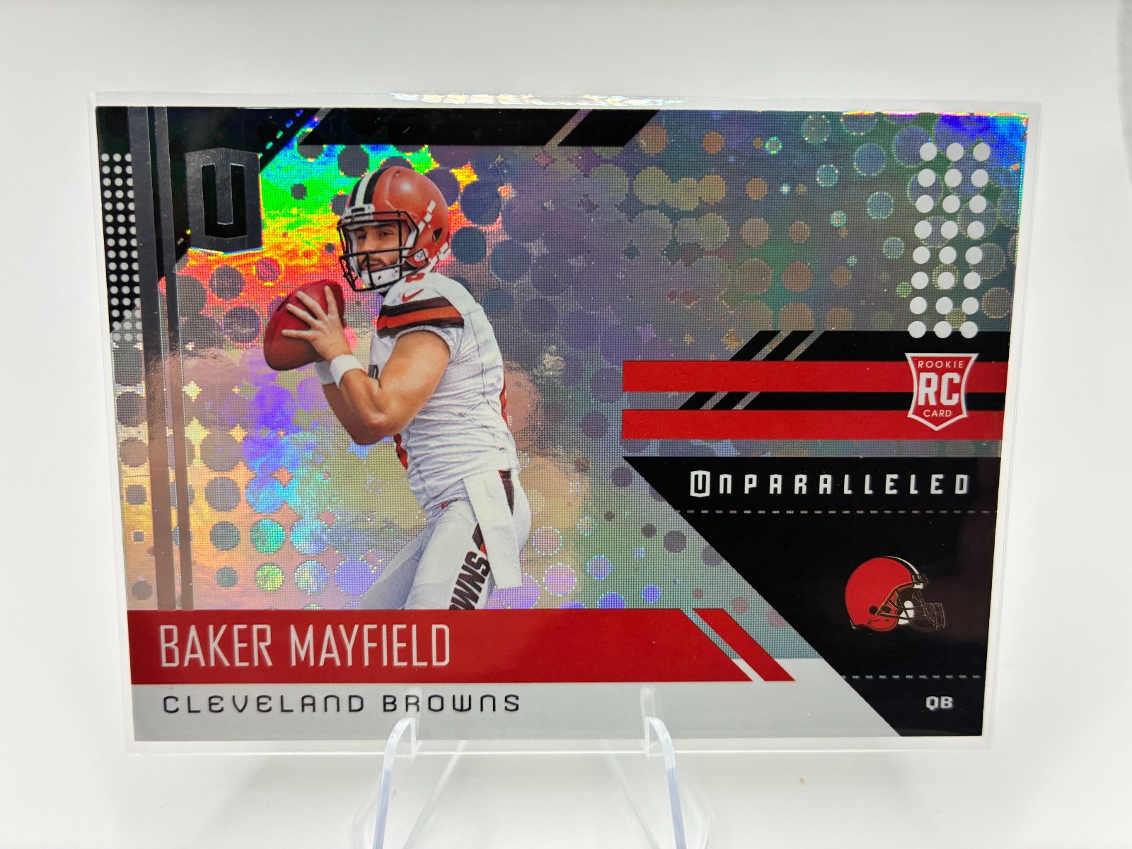 2018 Panini Unparalleled - Rookie Baker Mayfield #208 (RC)