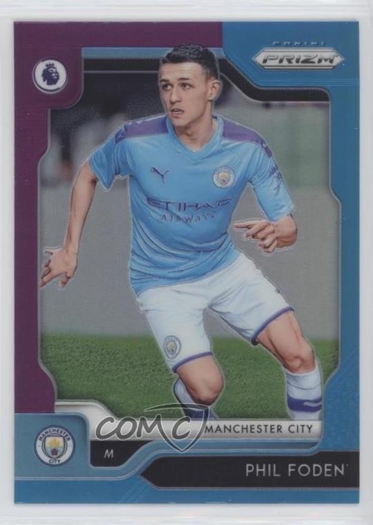 2019-20 Panini Prizm Premier League Multi-Color Prizm Phil Foden #159 0s89