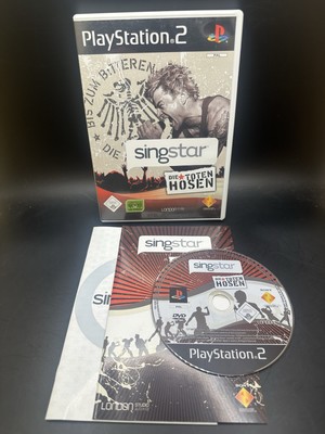 Singstar: die Toten Hosen (Sony PlayStation 2 PS2) Anleitung OVP
