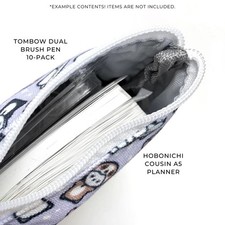 The coffee monsterz co Misty Purple - Emoti Stationery Pouch