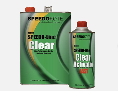 #ad Clear Coat 2K Acrylic Urethane SMR 1150 1101 Q 4:1 Gallon Clearcoat Fast Kit $65.51