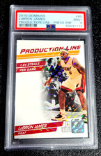2010 PSA 9 MINT LEBRON JAMES SP /100 PRODUCTION LINE PRESS PROOF DONRUSS G778