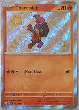 Charcadet 114/091 Shiny Holo Scarlet & Violet: Paldean Fates NM/M on eBay