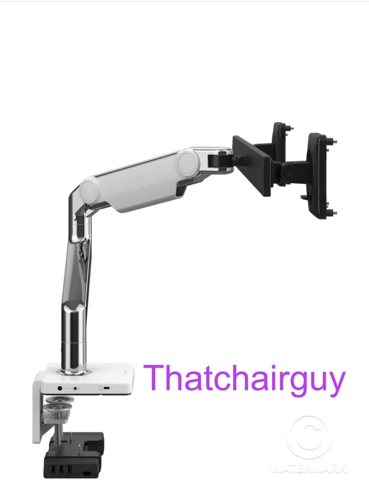 HUMANSCALE M8 DUAL MONITORARME MIT MCONNECT-DOCKINGSTATION. PORTOFREI