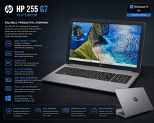 Image of HP 255 G7 15.6" Laptop AMD Ryzen 5 8GB RAM 256GB SSD Windows 11