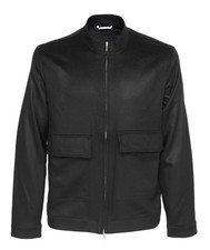 NWT MARCO PESCAROLO JACKET pure stretch cashmere black luxury Italy 50 M