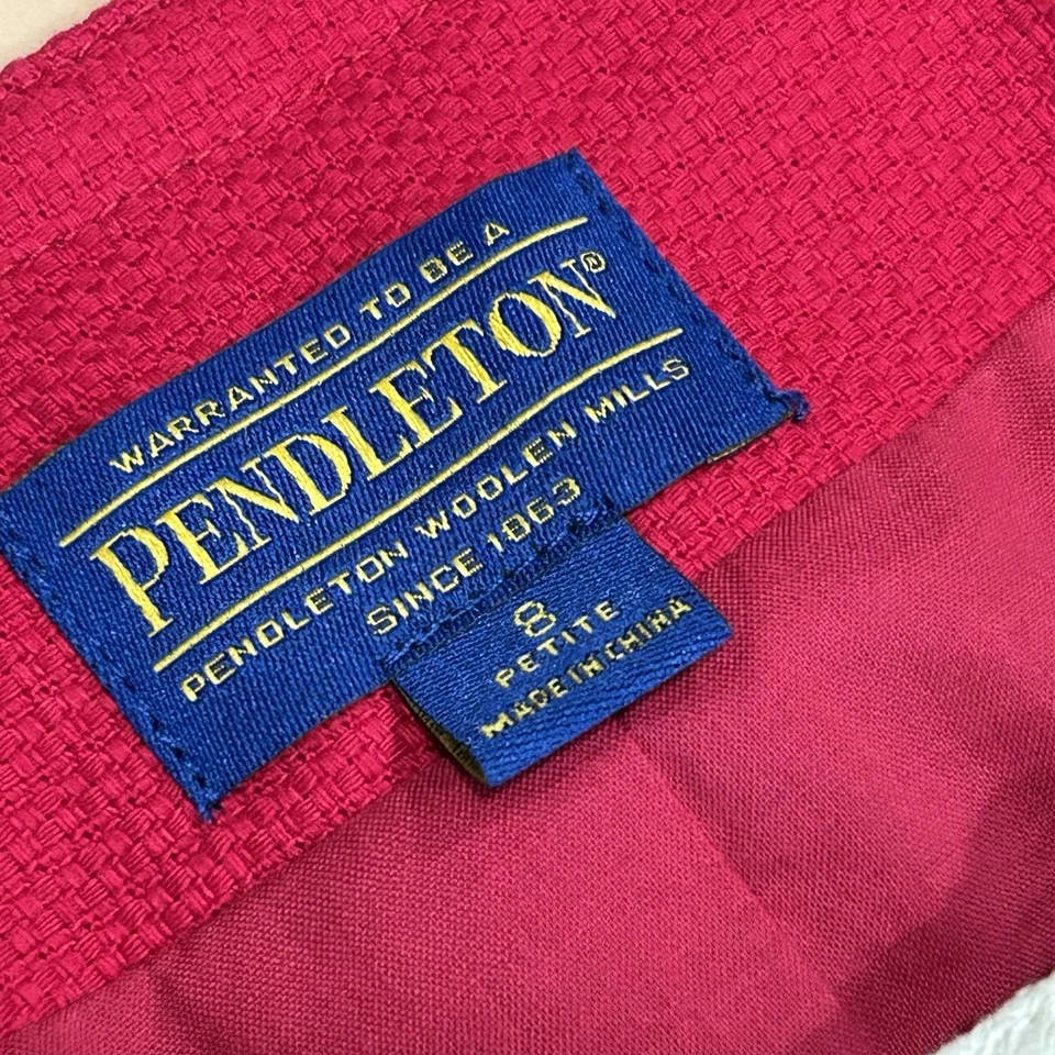 Conjunto Blazer y Falda Pendleton Algodón Tweed Para Mujer’s 6 Foto 3 de 4