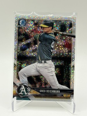 Greg Deichmann 2018 Bowman Draft Chrome Sparkles Refractor #BDC-138