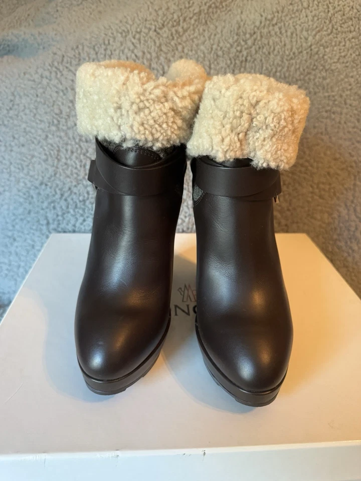 Женские прозрачные зимние сапоги Moncler размер 38 - Изображение 4 из 4