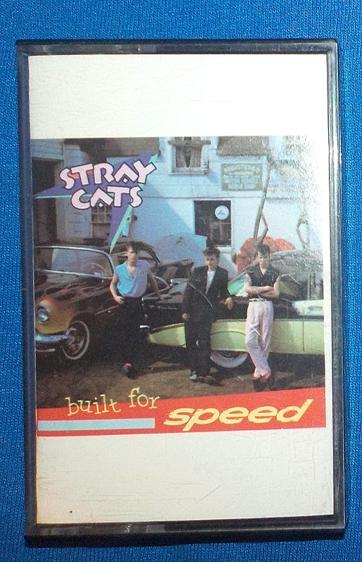 STRAY CATS - Built For Speed ROCK THIS TOWN STRAY CAT STRUT No IBM Code Cassette
